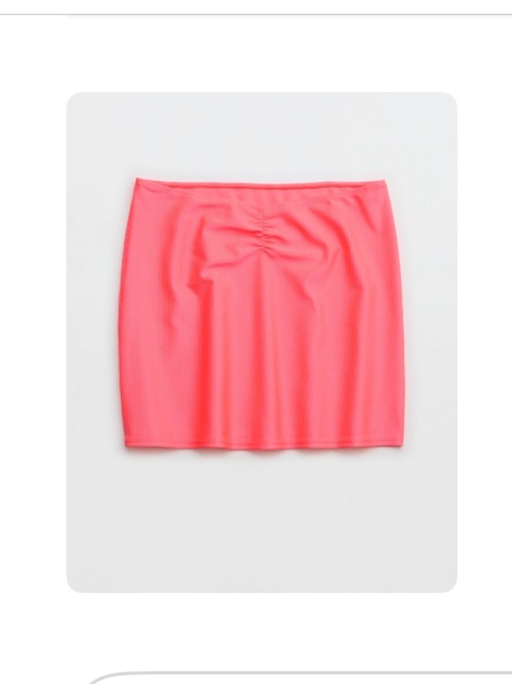 AERIE shine rib swim tube skirt beach skirt